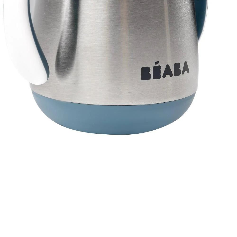 Beaba Stainless Steel Straw Cup 250ML - WINDY BLUE