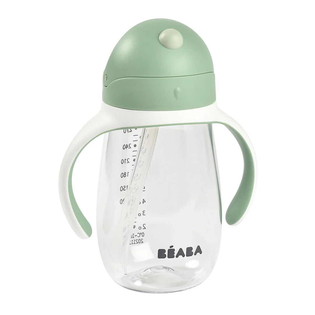 Beaba Straw Cup 300ML - SAGE GREEN
