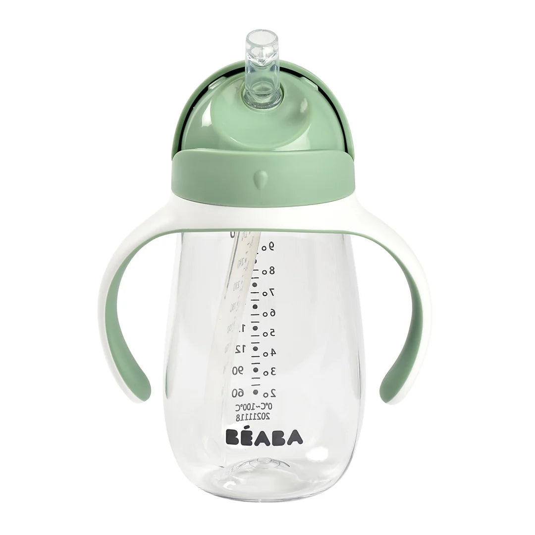 Beaba Straw Cup 300ML - SAGE GREEN