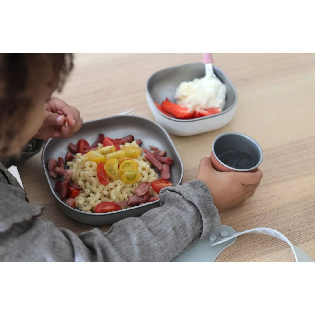 Beaba Stainless Steel Meal Set - TERRACOTTA