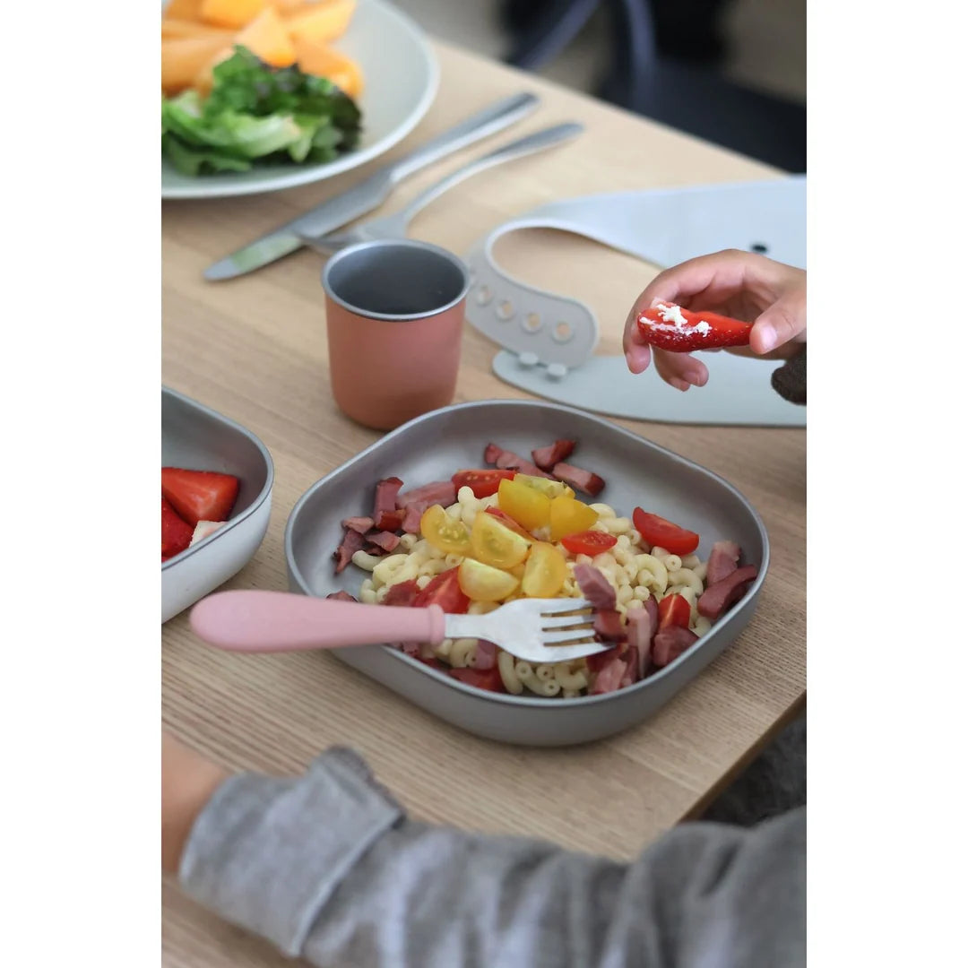 Beaba Stainless Steel Meal Set - TERRACOTTA