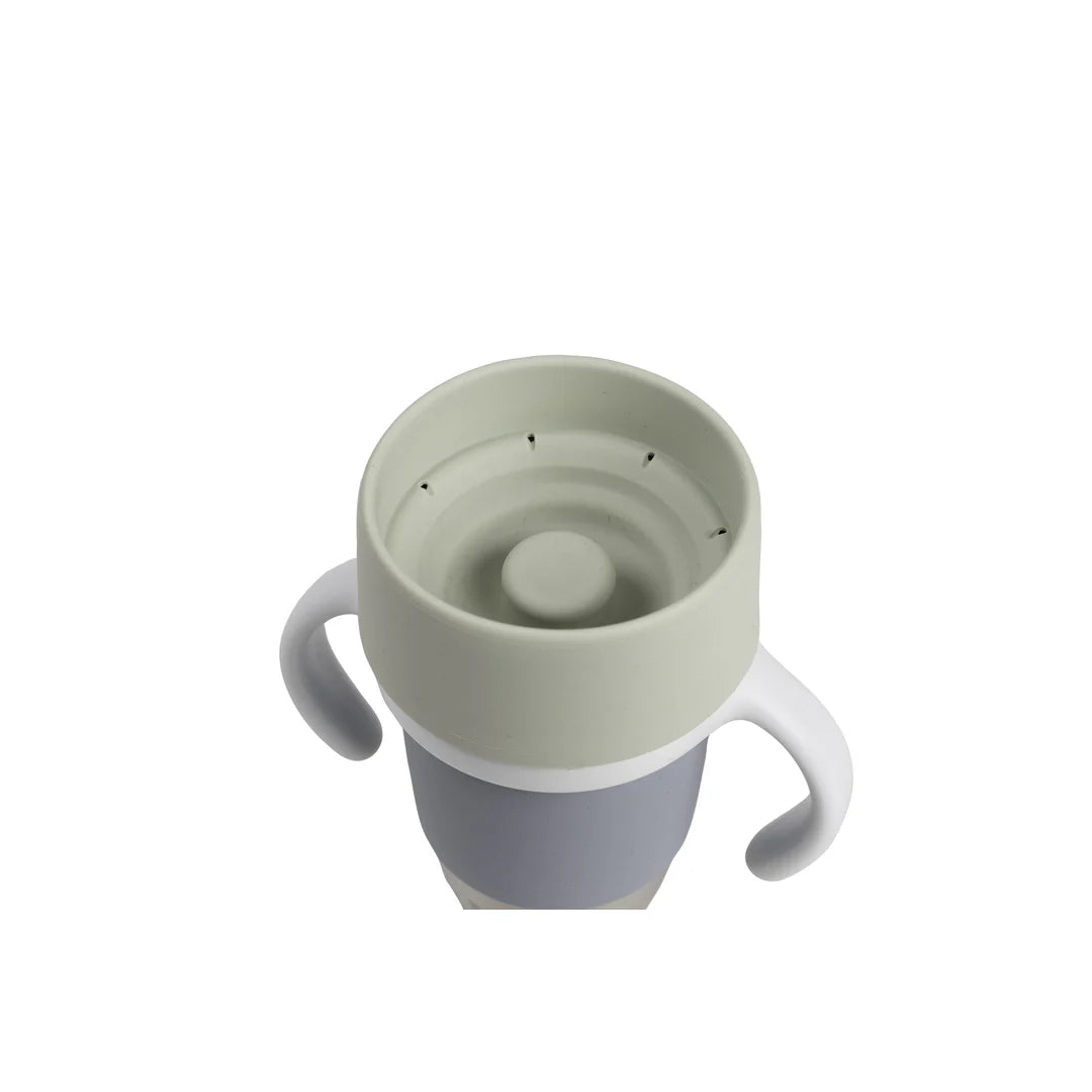 Beaba Click & Drink 360 Stainless Steel Learning Cup 240ML - PEBBLE | ETA early July