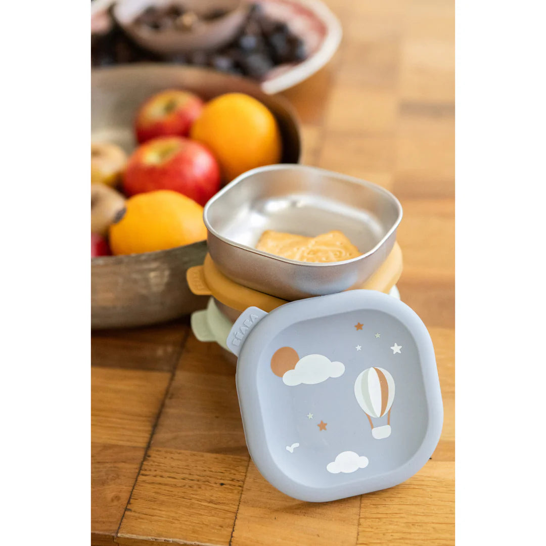 Beaba Stainless Steel Meal Box Set - ADVENTURE | Eta Early July