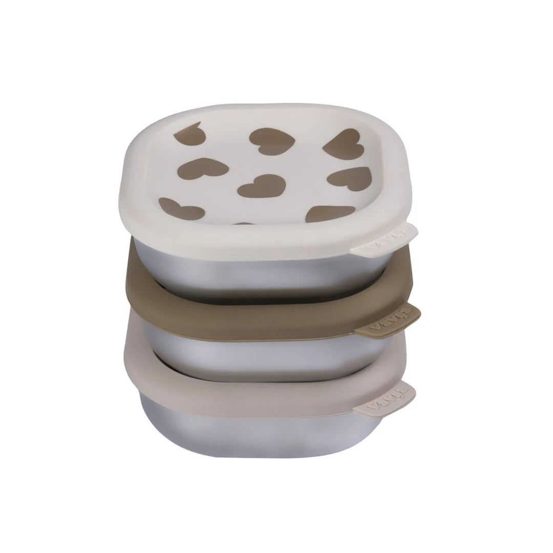 Beaba Stainless Steel Meal Box Set - BIG LOVE | ETA early July