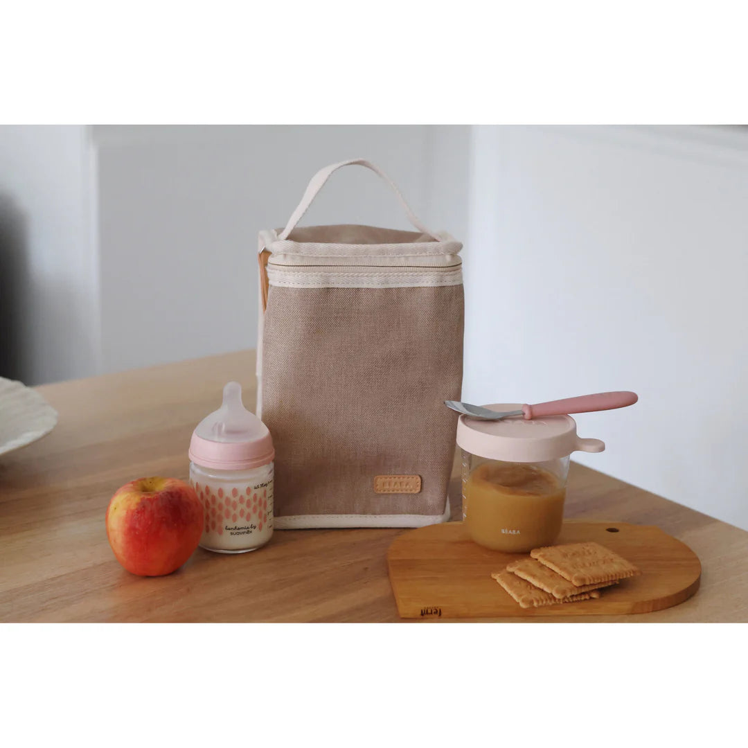 Beaba Isothermal Meal Pouch - Eco Clay