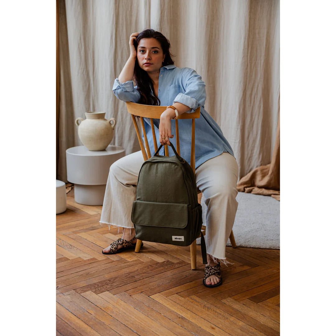 Beaba Tokyo Nappy Backpack - Seagrass