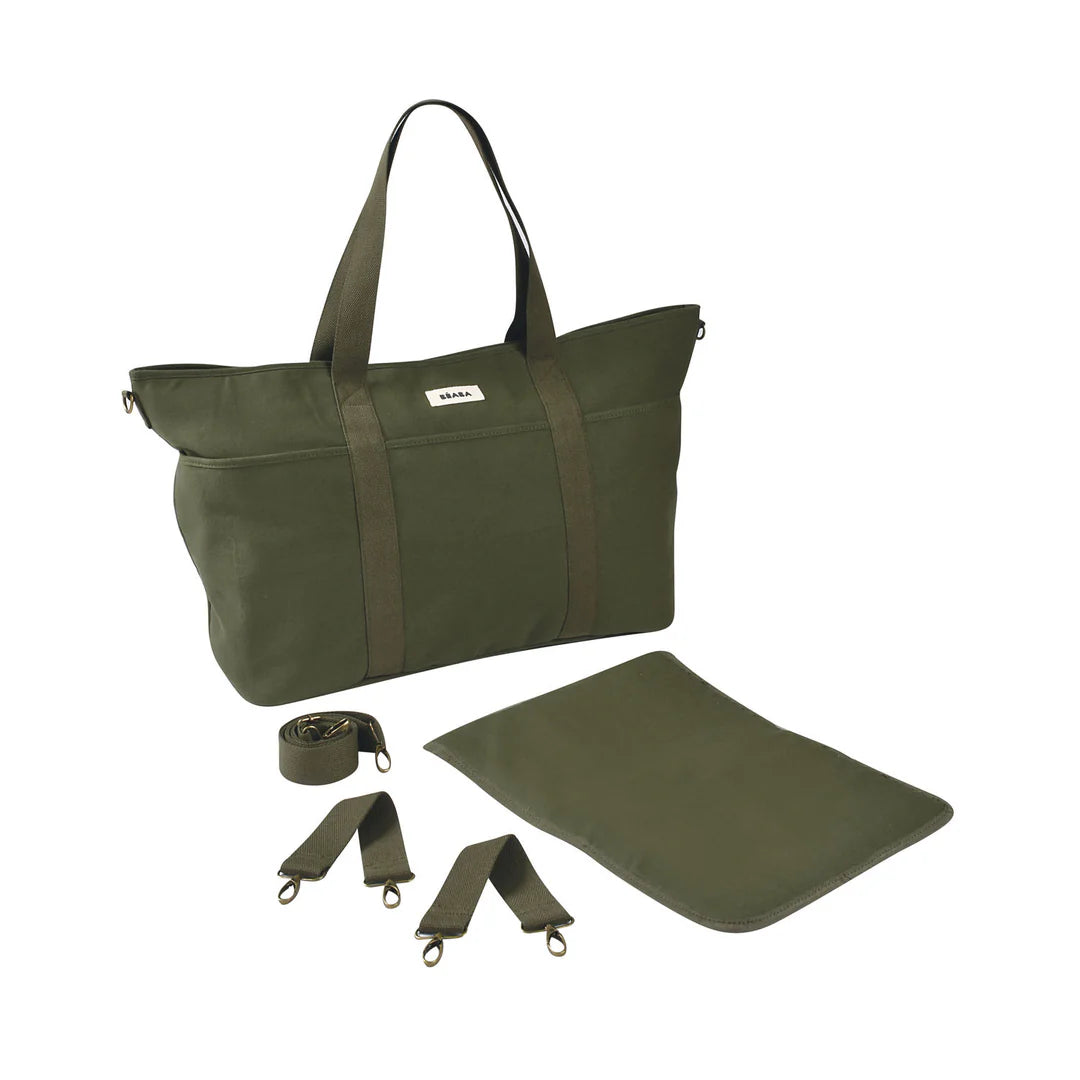 Beaba Madrid XXL Nappy Bag - SEAGRASS