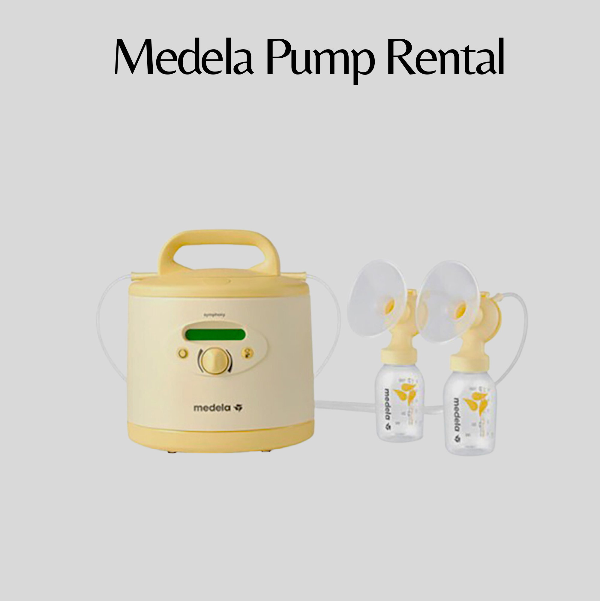 Medela Symphony breast pump hire - Tiny Tots Baby Store 