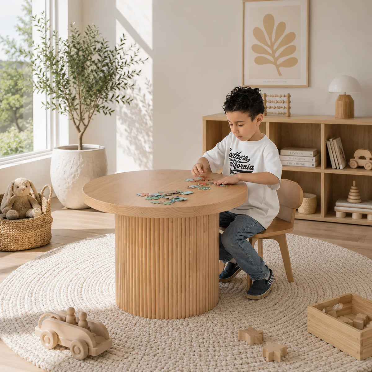 Cocoon Alva Table Sandstone