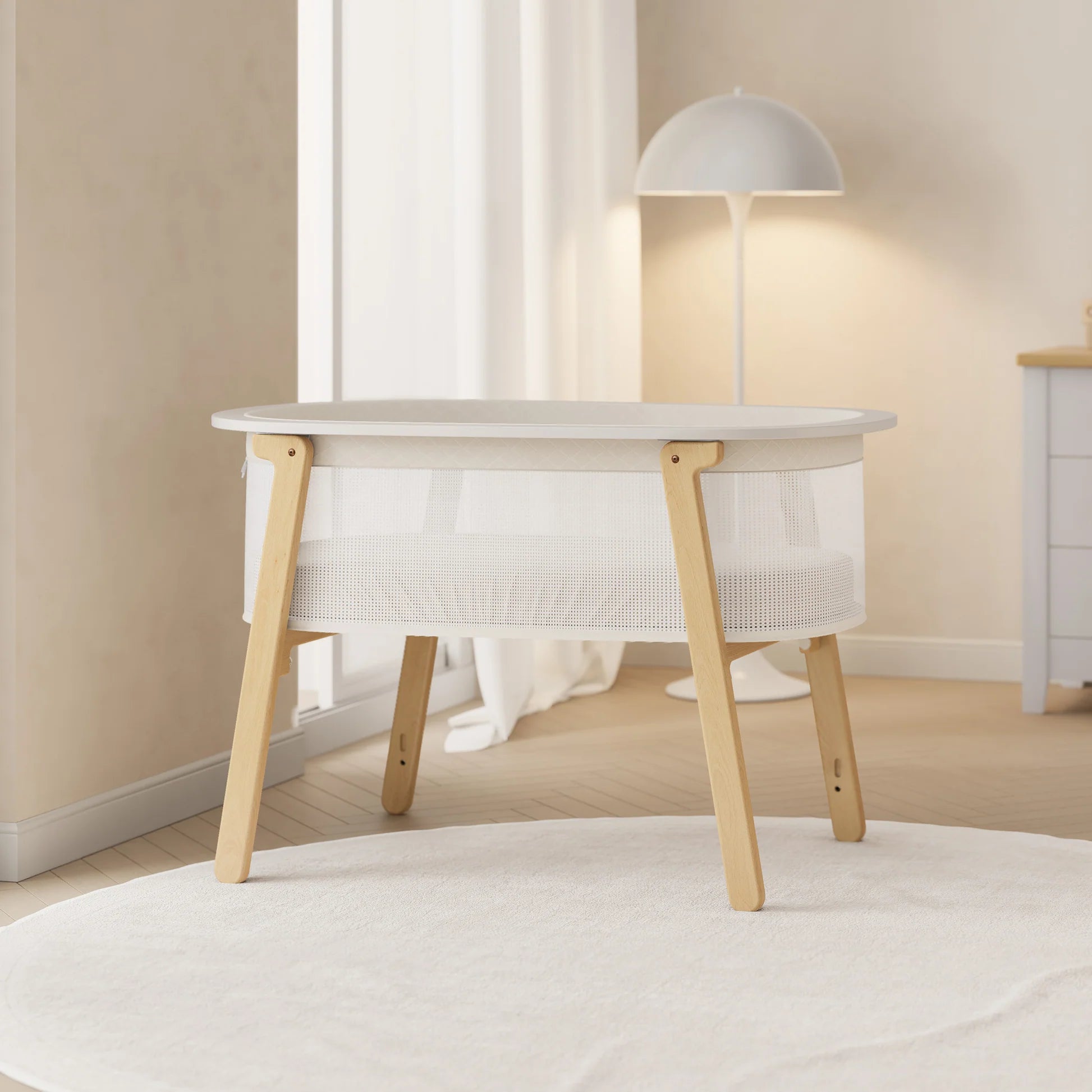 Boori Nest Easy-store Compact Cot (Airflow Mattress included)
