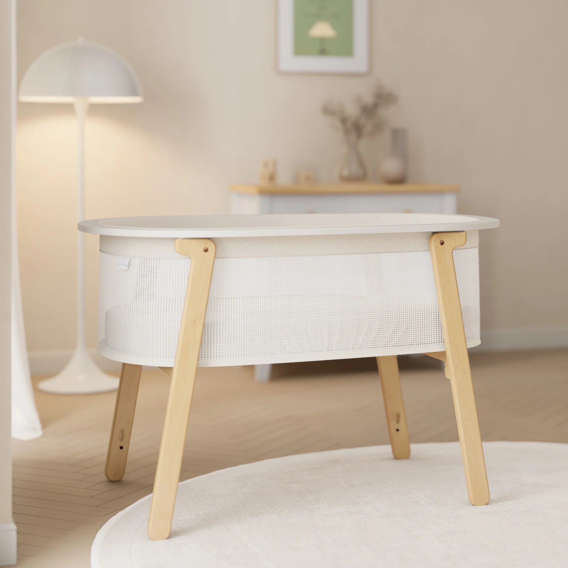 Boori Nest Easy-store Compact Cot (Airflow Mattress included)