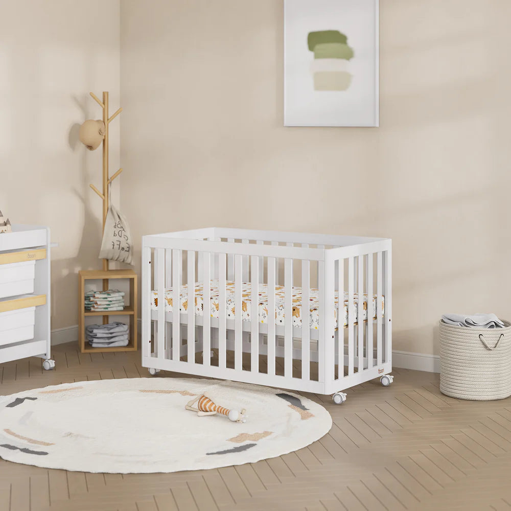 Boori Turin Compact Cot 3 PC Complete Nursery Package - Tiny Tots Baby Store 