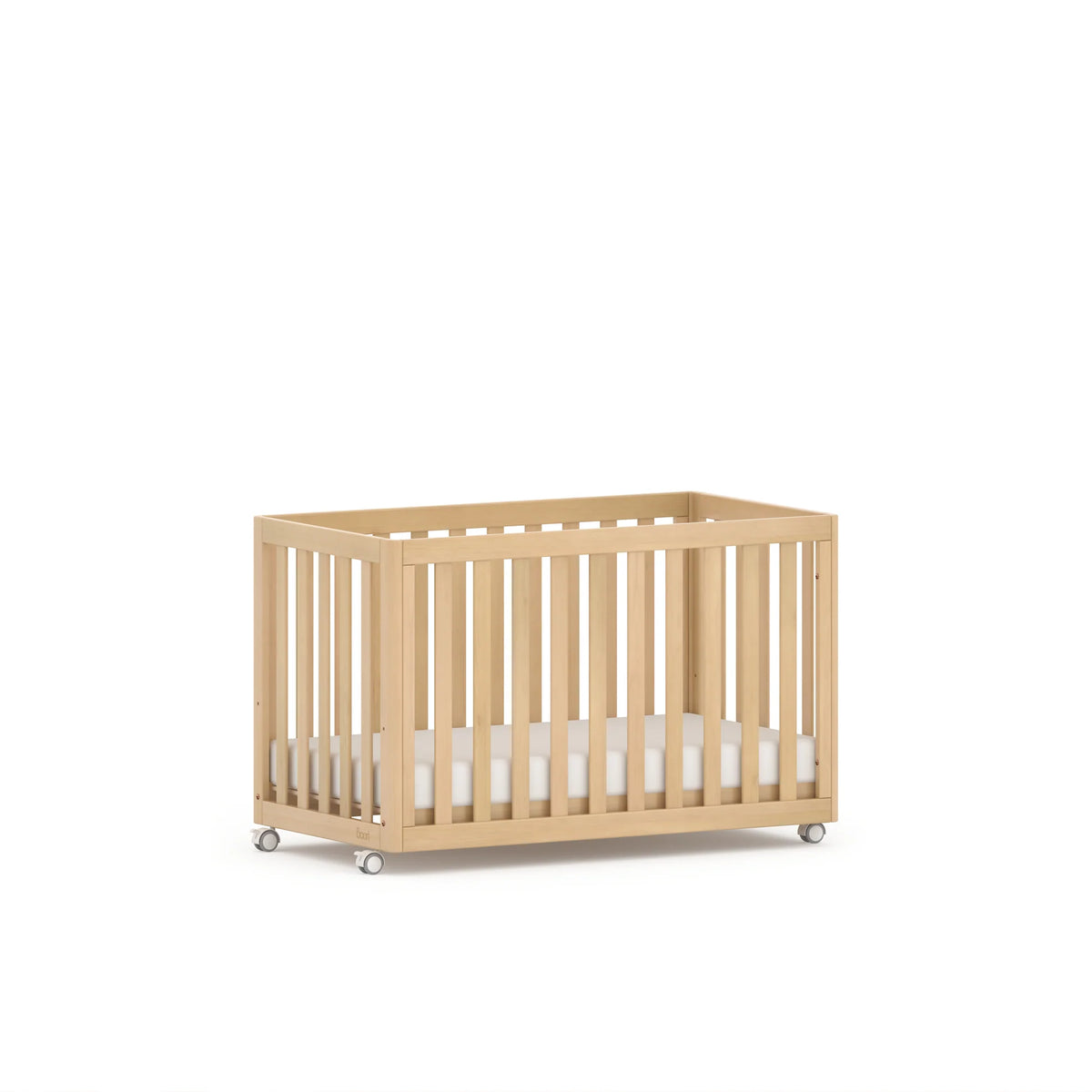 Boori Turin Compact Cot Only Option | Almond