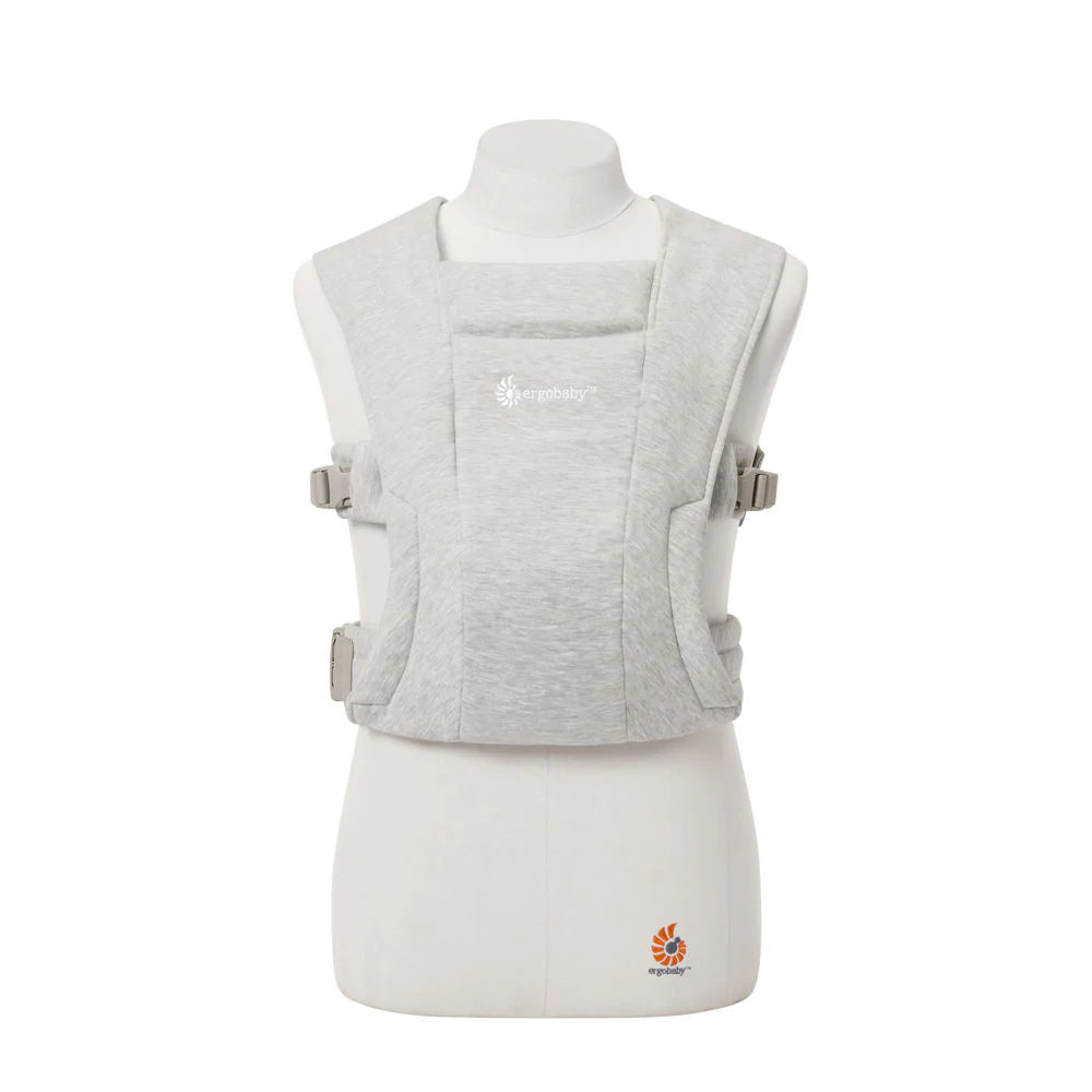 ergobaby aura carrier Ergobaby Aura Wrap Sustainable Knit Black Cozy Carrier