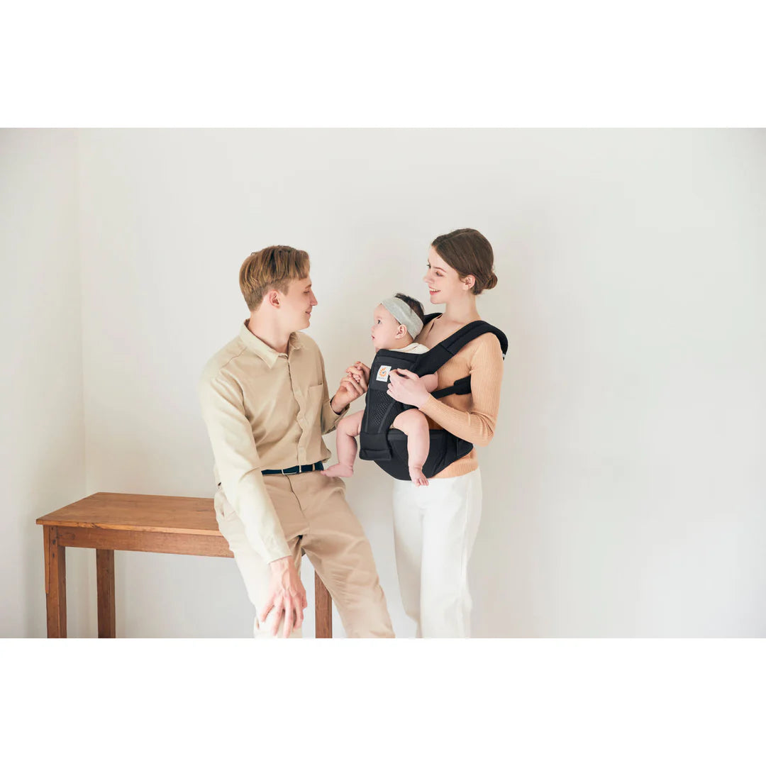 Ergobaby Alta Hip Seat Baby Carrier - ONYX BLACK