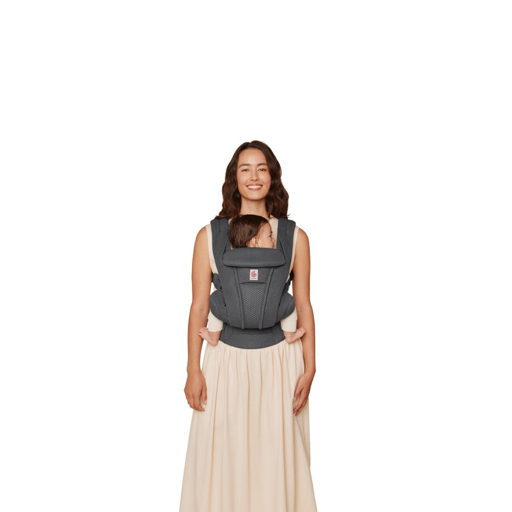 Ergobaby Omni Deluxe All-in-One Mesh Baby Carrier - Graphite Grey