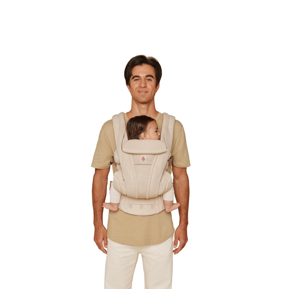 Ergobaby Omni 'Deluxe' All-in-One Mesh Baby Carrier - Natural Beige