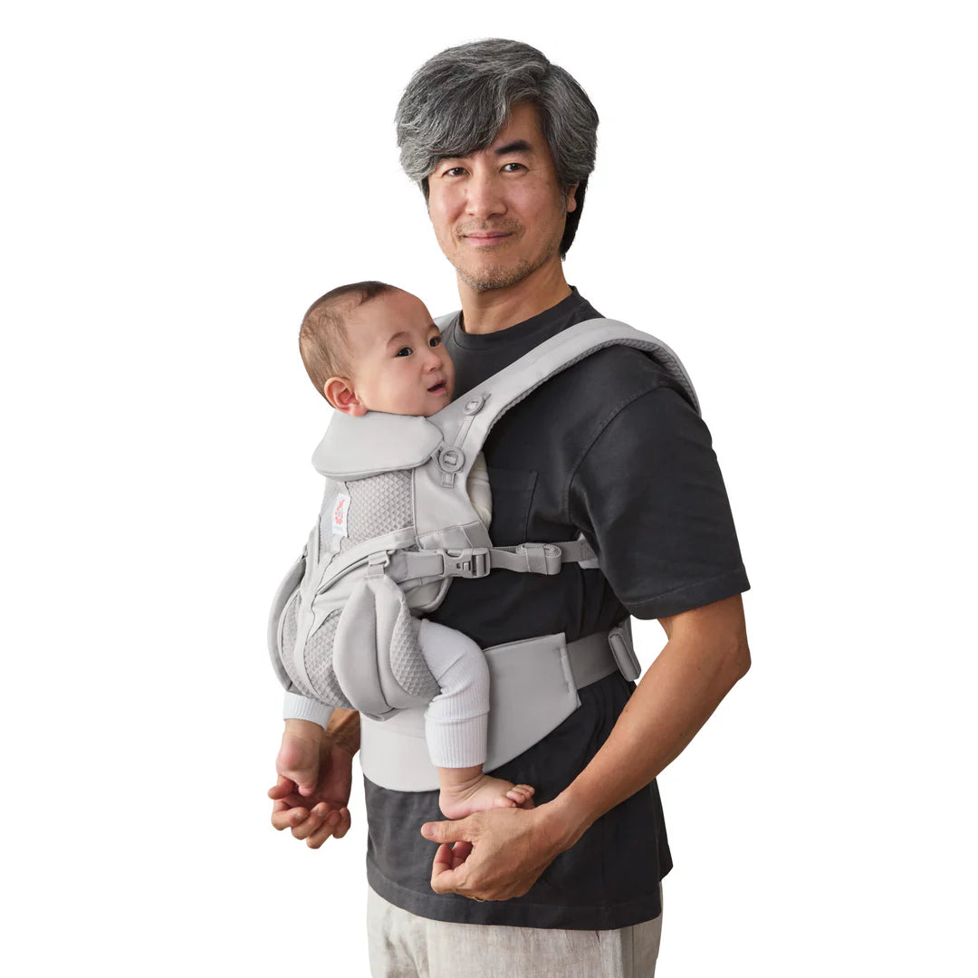 Ergobaby Omni 'Classic' Mesh Baby Carrier - PEARL GREY | ETA 01 Aug