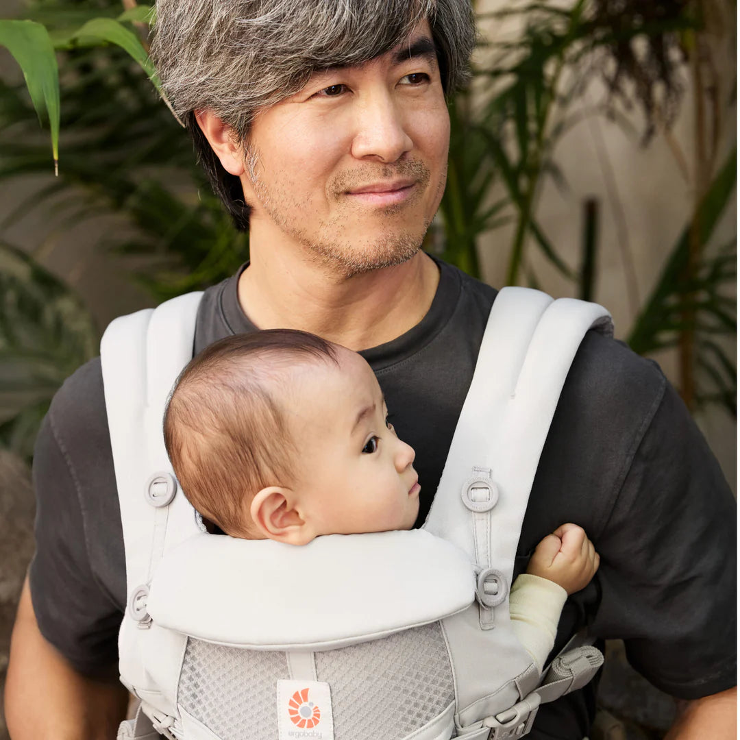 Ergobaby Omni 'Classic' Mesh Baby Carrier - PEARL GREY | ETA 01 Aug