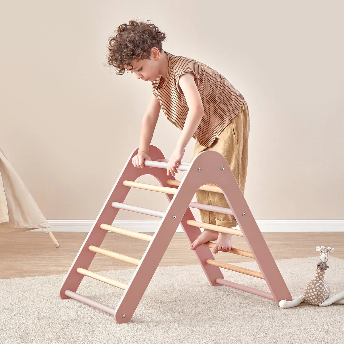 Boori Tidy Pikler Climbing Triangle & Ramp 2 Piece Set