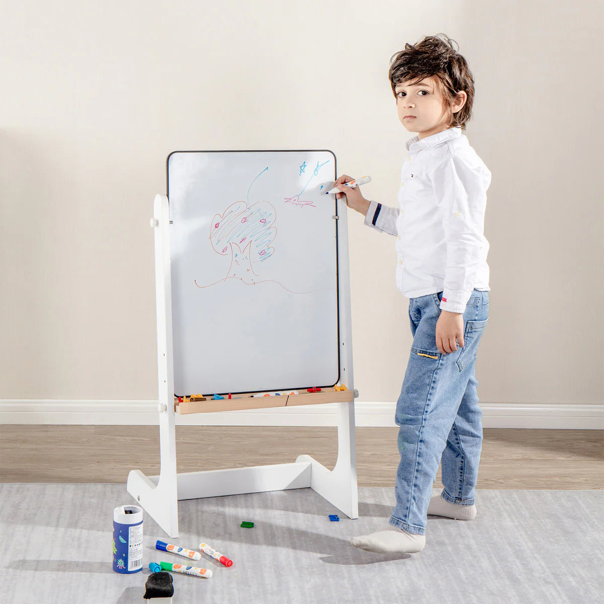 Boori Tidy Magnetic Drawing Board 