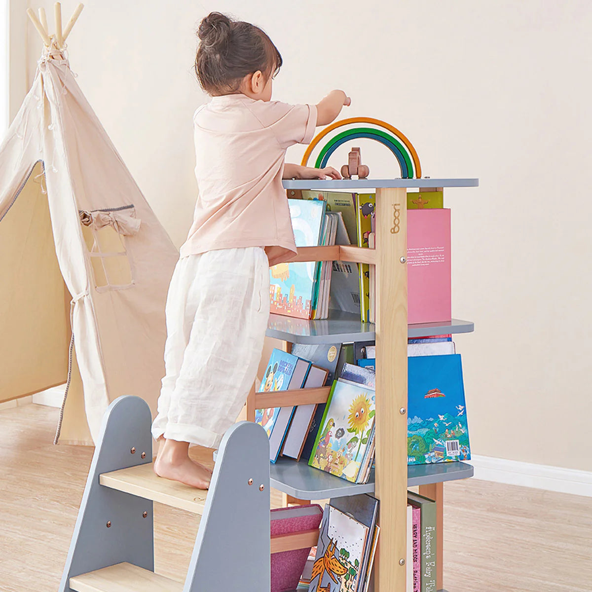 Boori Tidy Rotating Bookshelf 