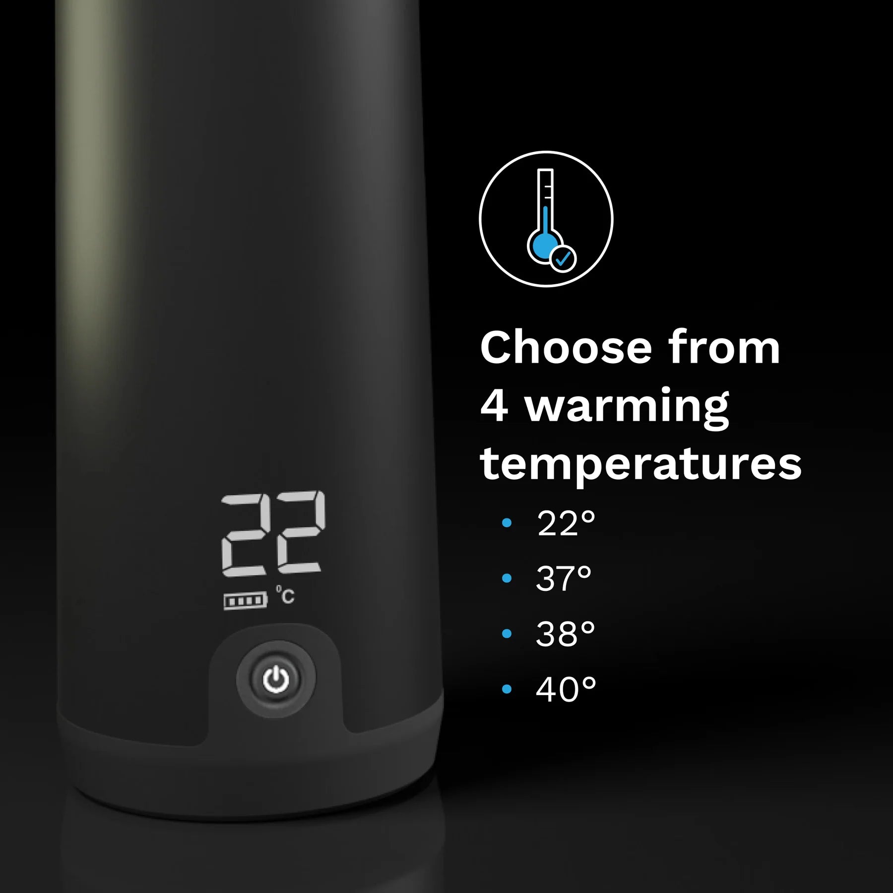 Baby Brezza Superfast Portable Bottle Warmer - Black 