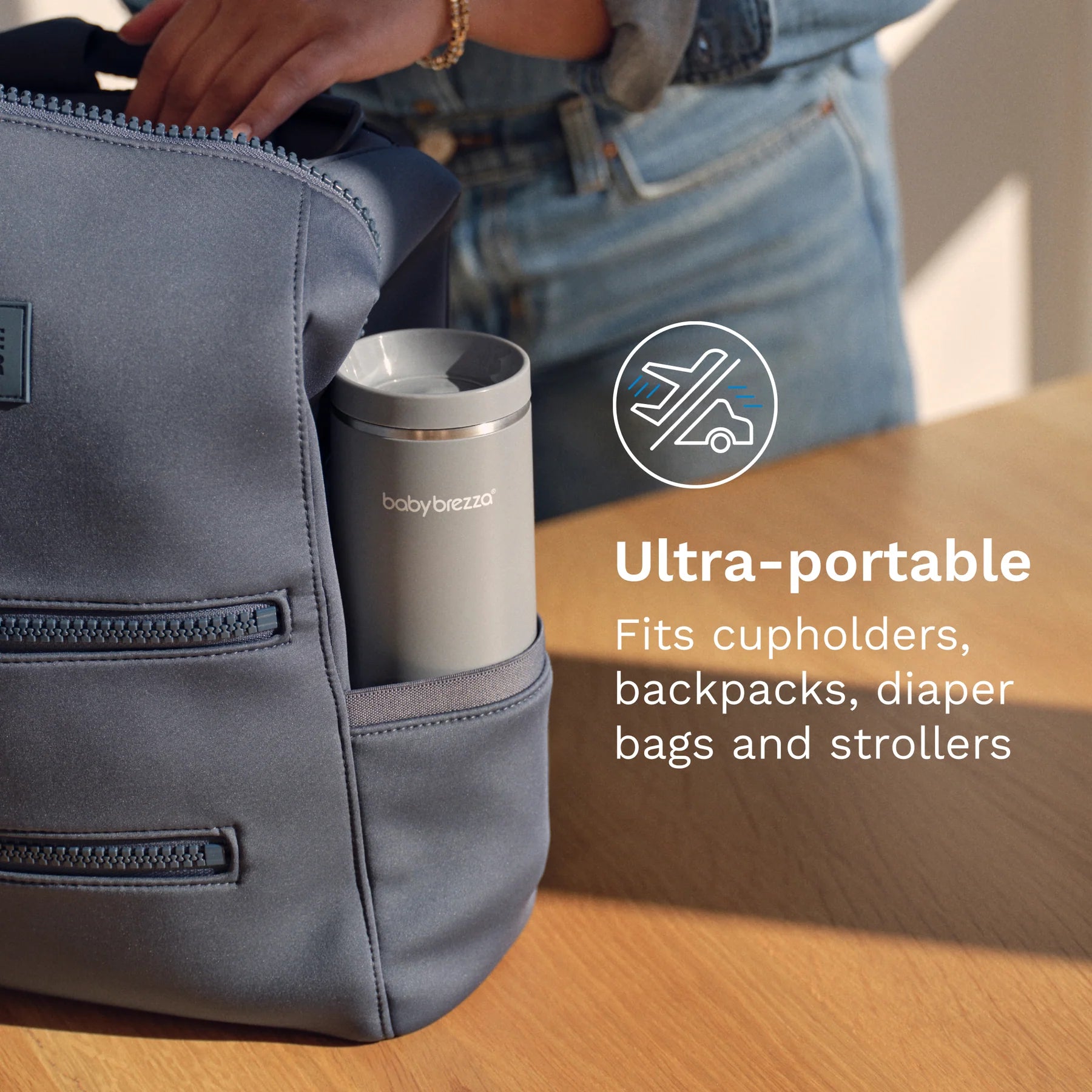 Baby Brezza Superfast Portable Bottle Warmer - Black 