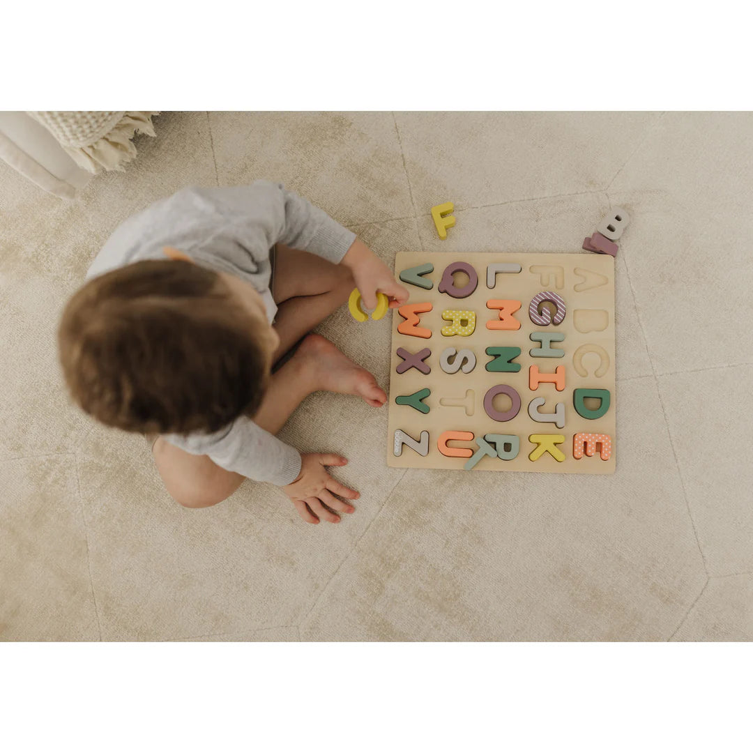 Bubble Wooden Alphabet Puzzle