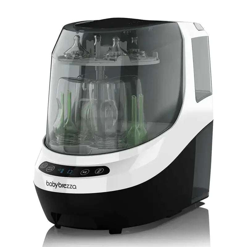 Baby Brezza Bottle Washer + Formula Pro Bundle BLACK