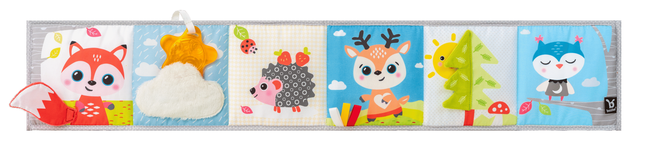 BenBat Dazzle Double Sided Baby Book 