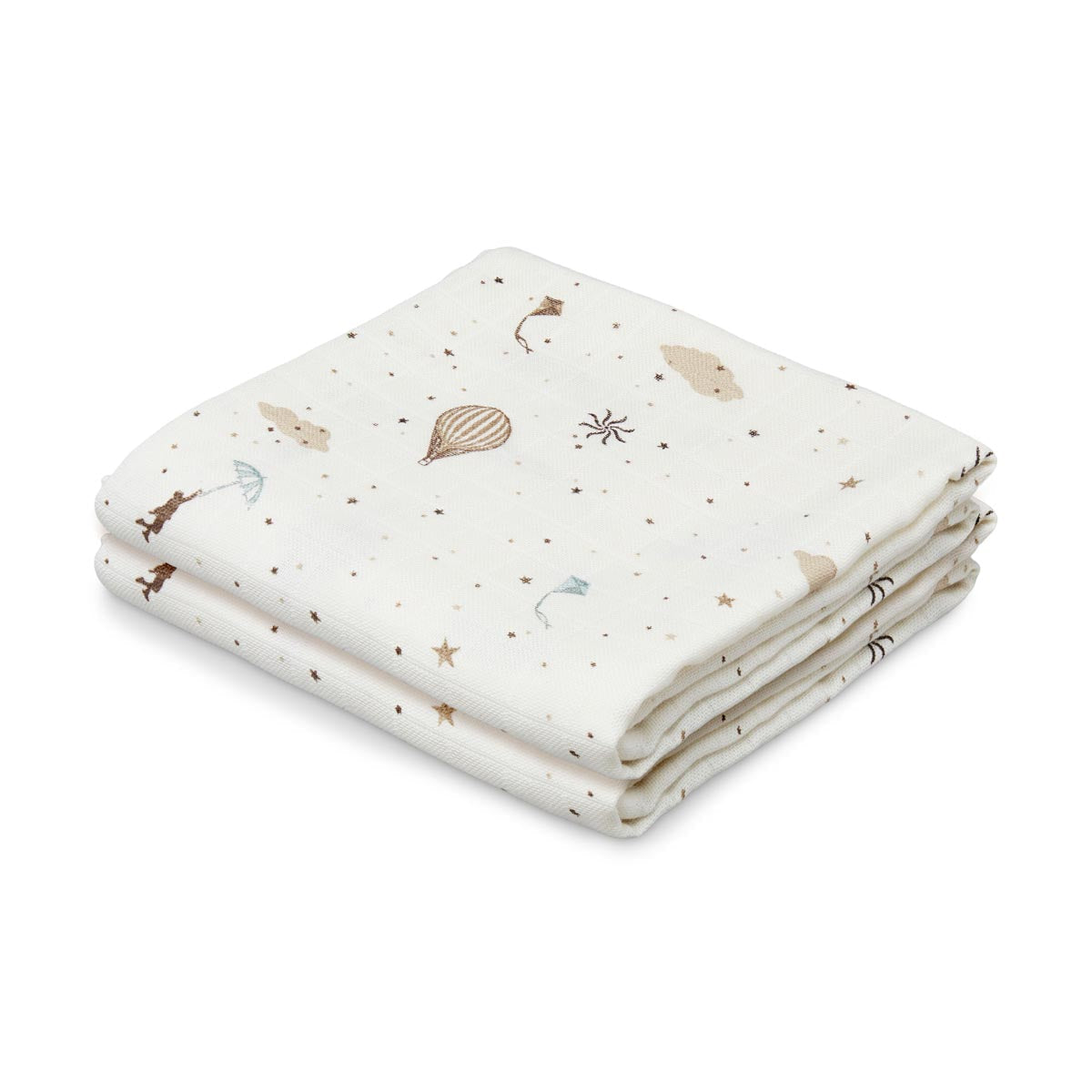 Cam Cam Copenhagen 2 Pack Muslin Cloth - Tiny Tots Baby Store 