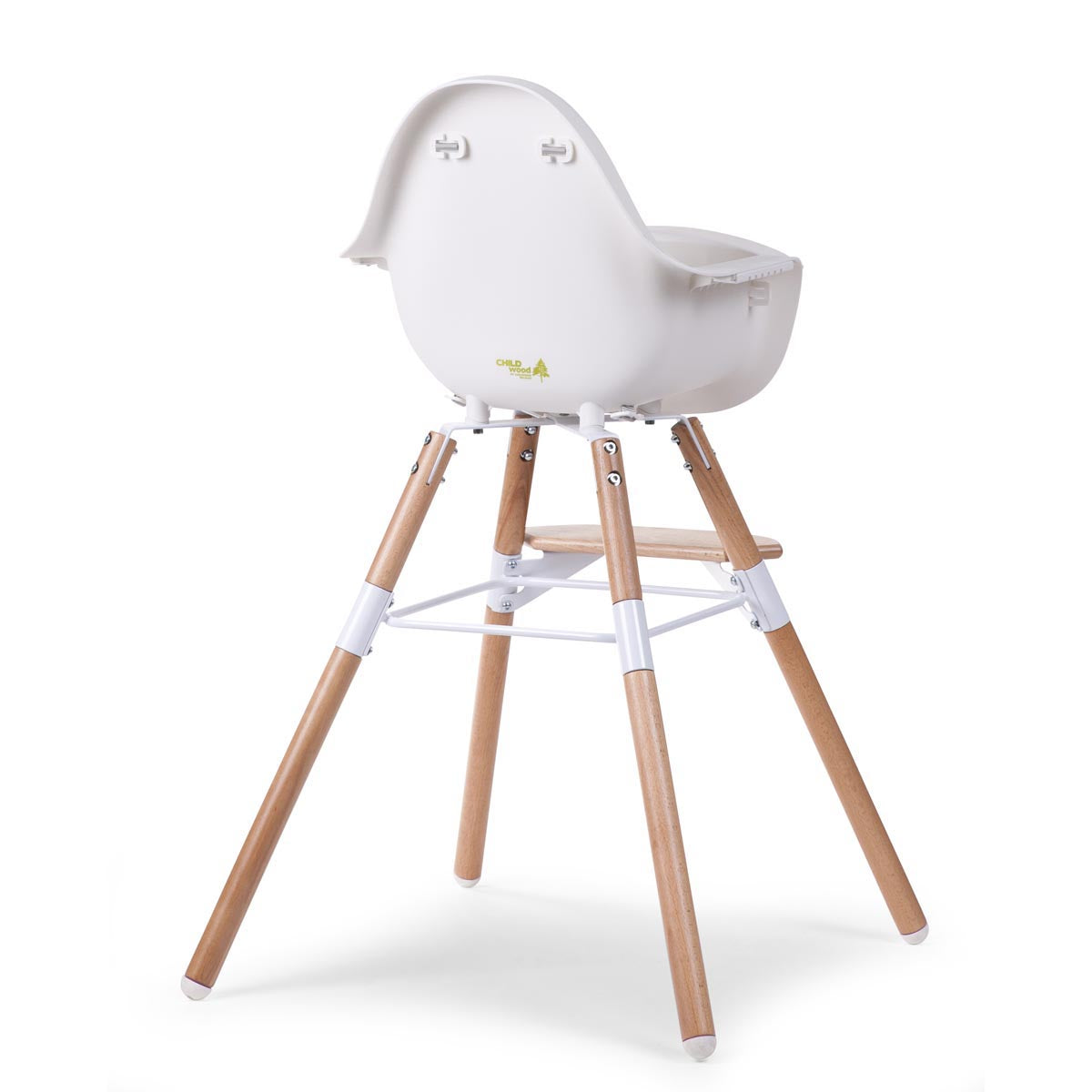 Childhome Evolu 2 High Chair - White - Tiny Tots Baby Store 