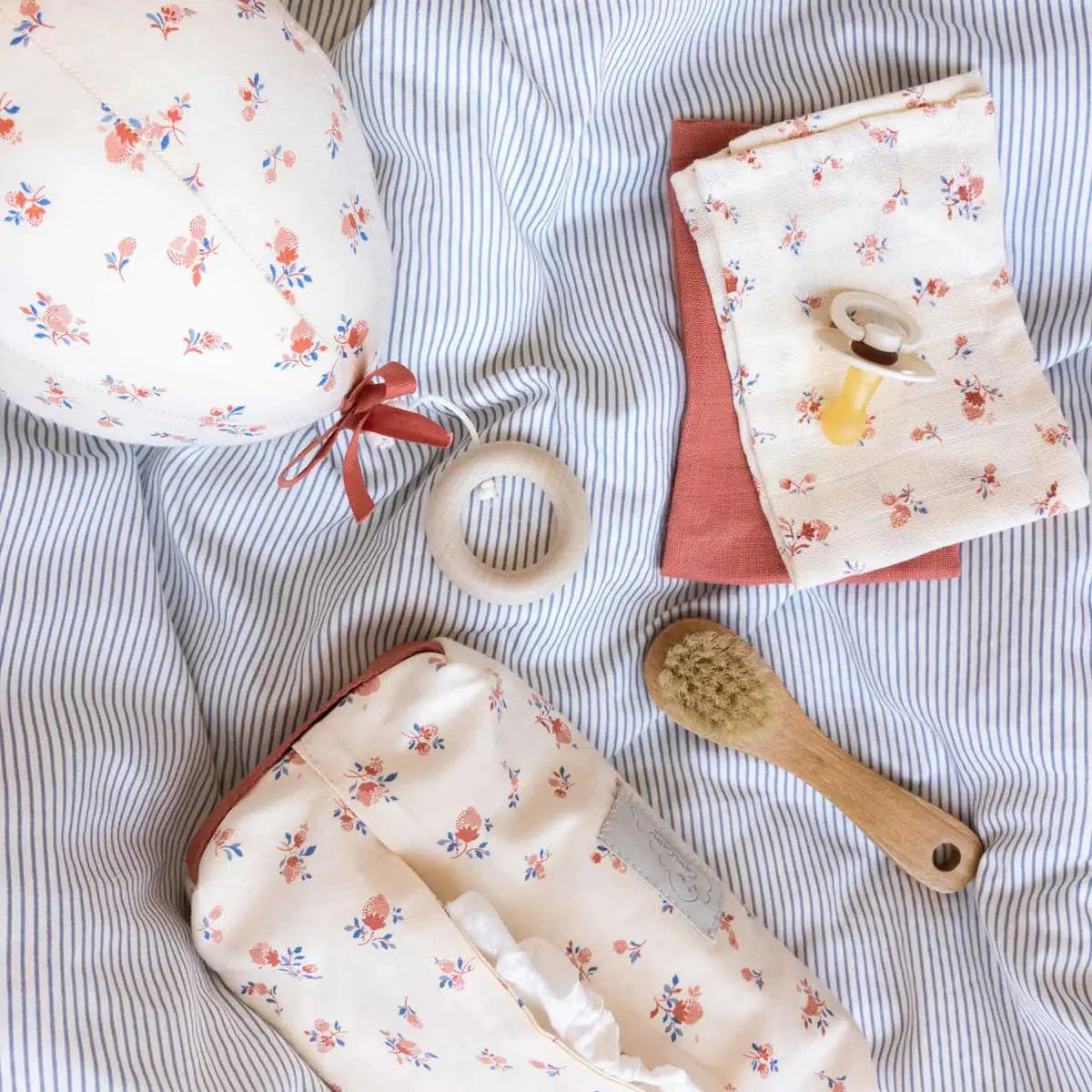 Cam Cam Copenhagen 4 Pack Muslin Wash Cloth- BERRIES