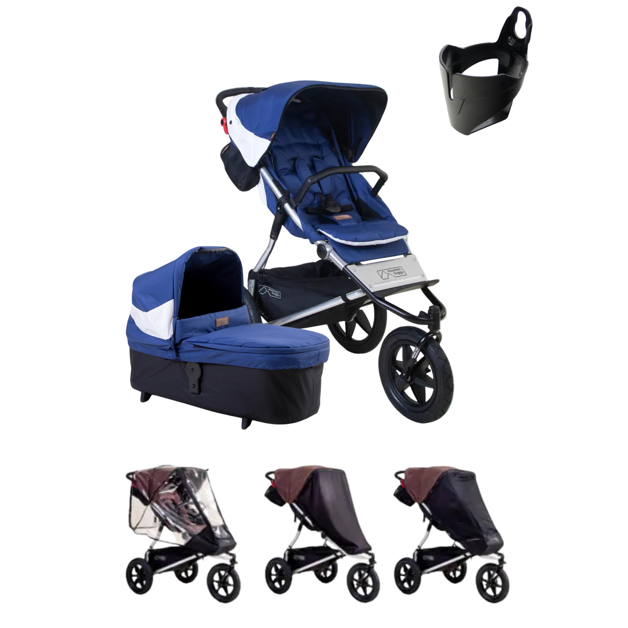 Mountain Buggy Terrain™ Heritage carrycot plus™ bundle
