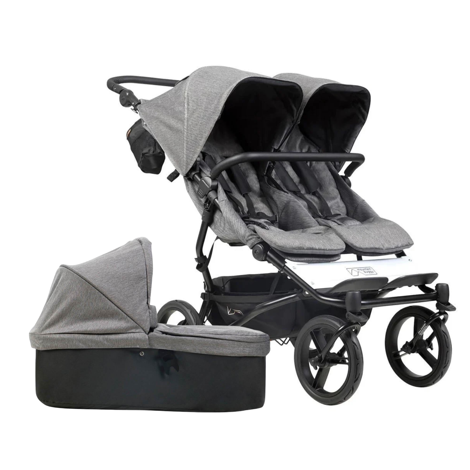 Mountain Buggy duet luxury collection With Single Carrycot plus