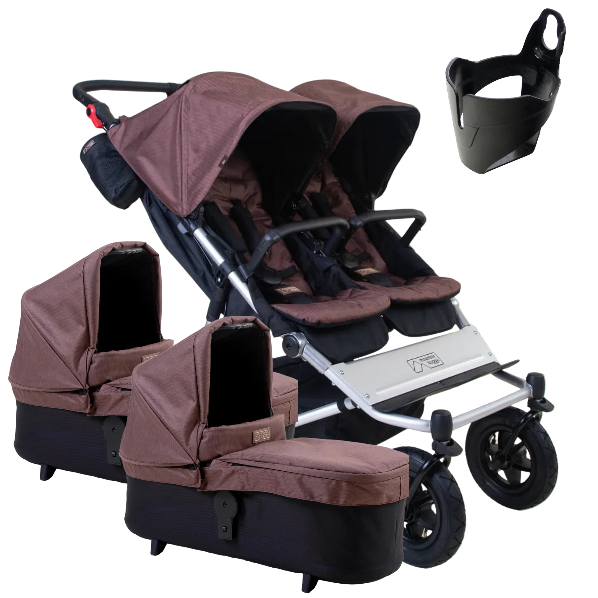 Mountain Buggy duet  V4 TWIN ready + Free Gift