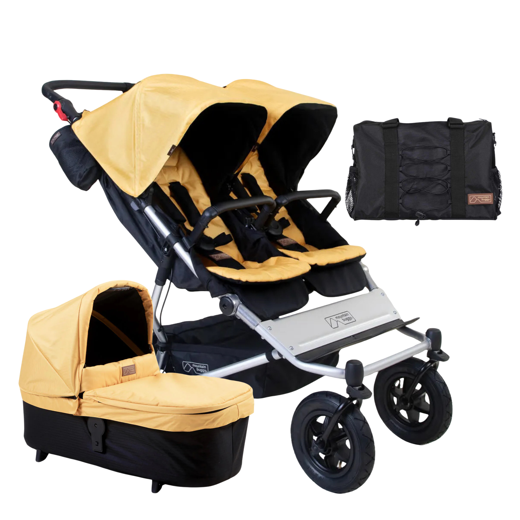 Mountain Buggy DUET V4 New Born Ready + Free Gift