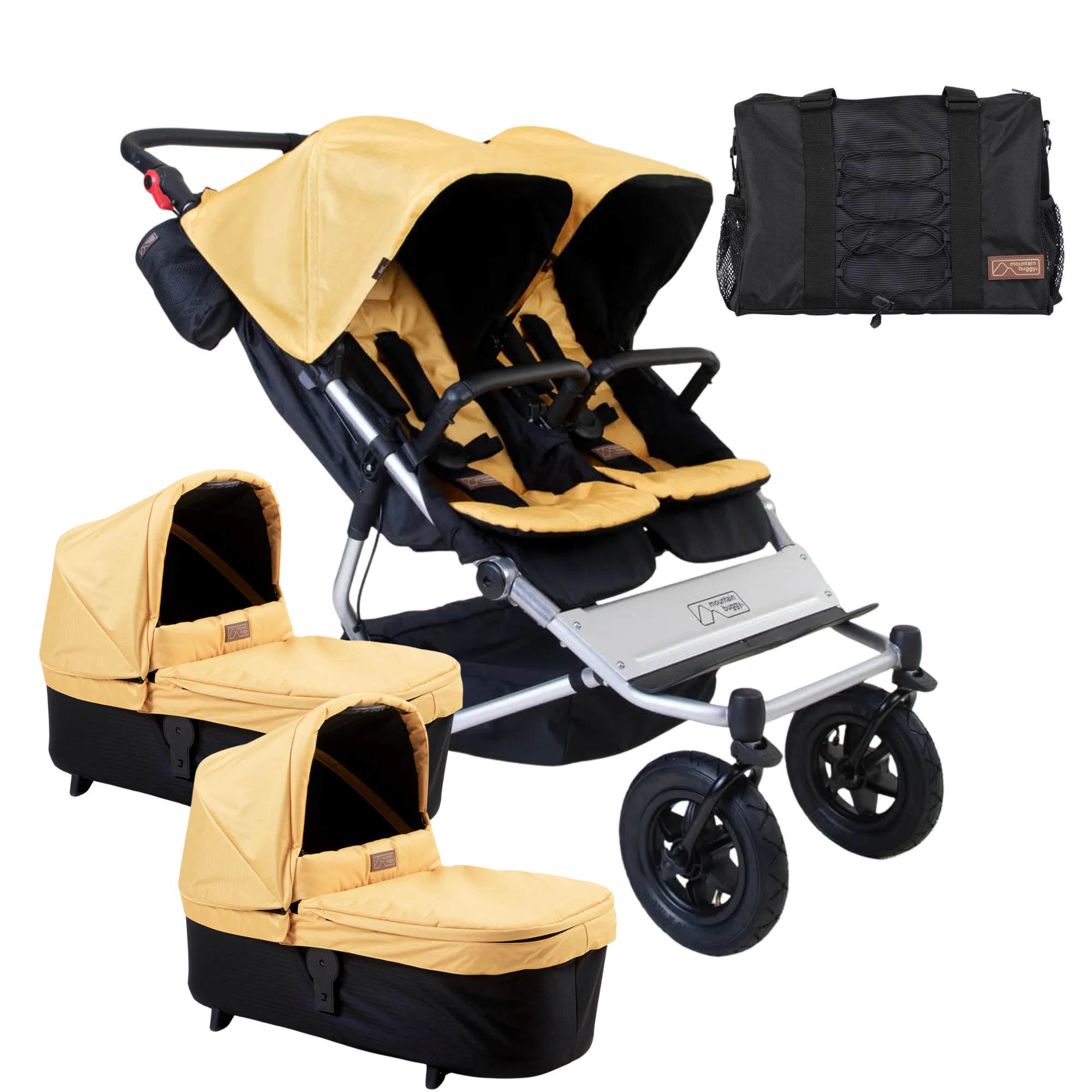 Mountain Buggy duet  V4 TWIN ready + Free Gift