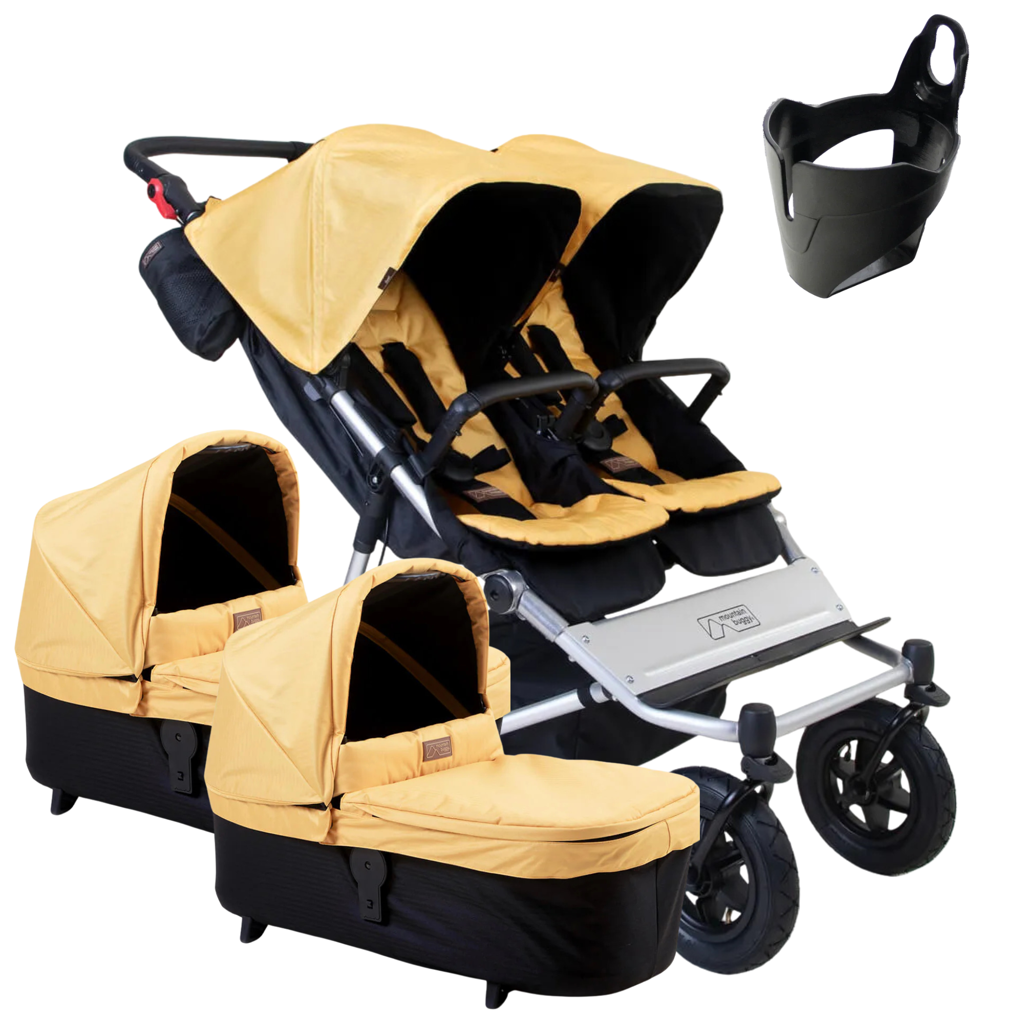 Mountain Buggy duet V4 TWIN ready + Free Gift