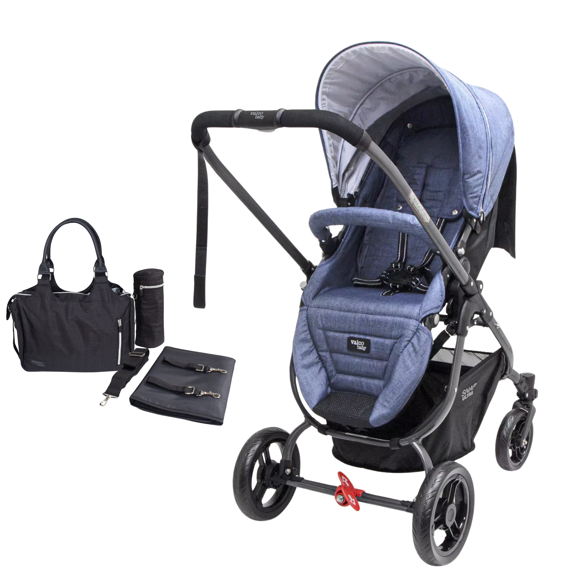 Valco baby Snap Ultra Denim  | FREE Nappy Bag $129.00
