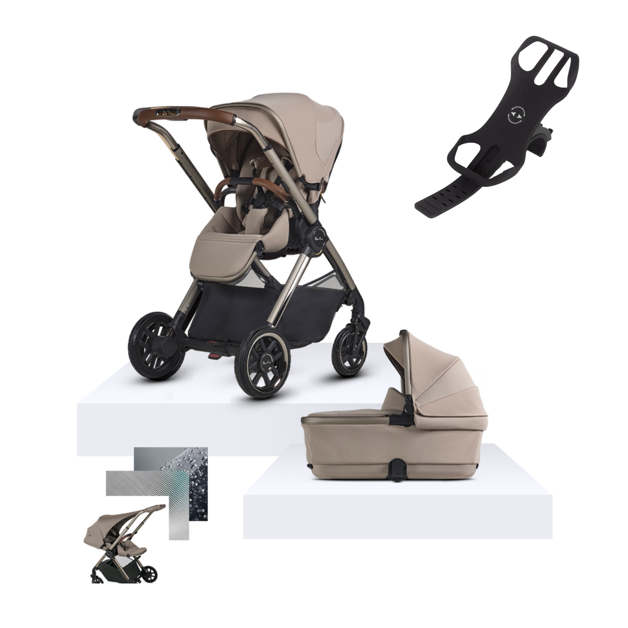 SilverCross Reef 2 FRAPPE with Carrycot| FREE Phone Holder | ETA April 