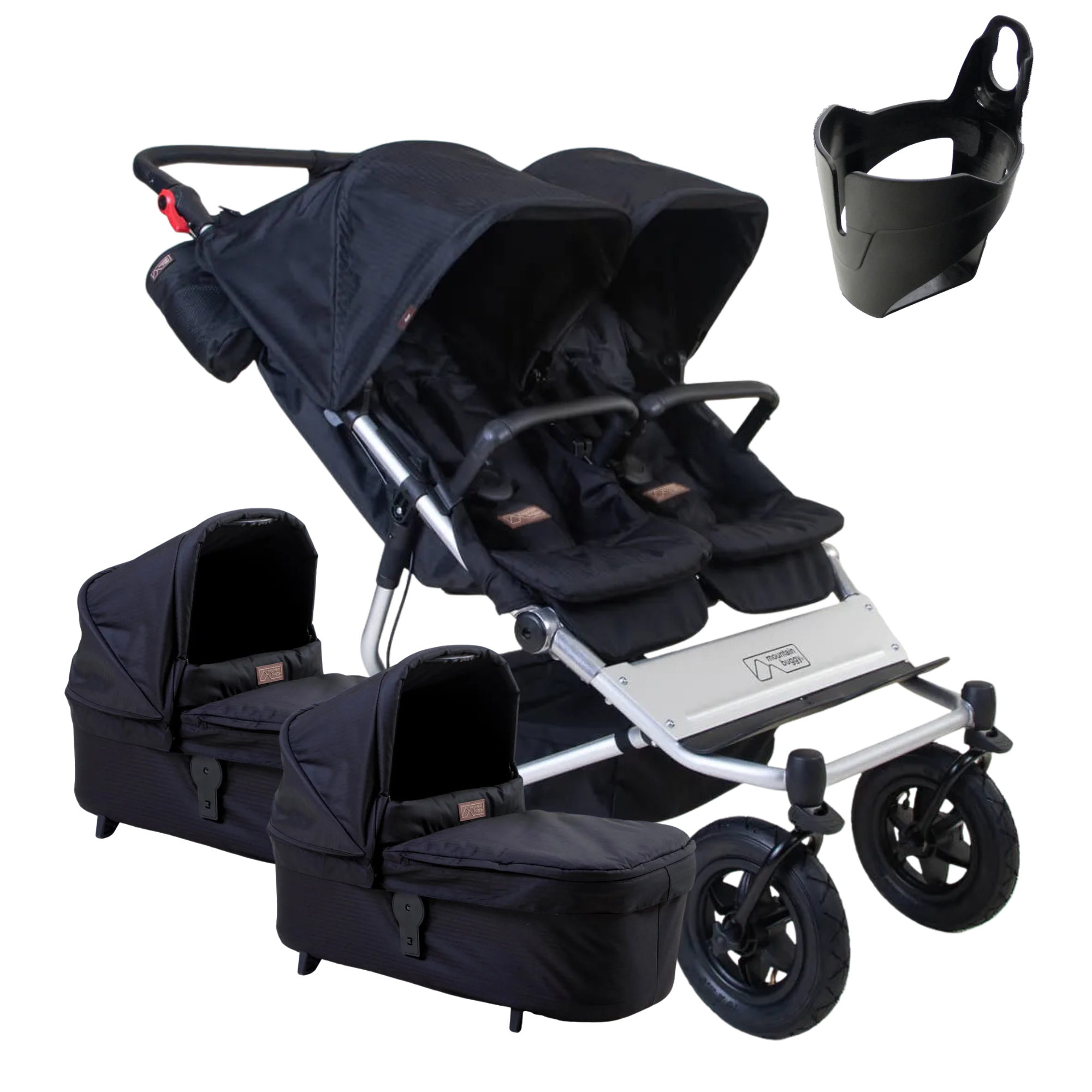 Mountain Buggy duet V4 TWIN ready + Free Gift