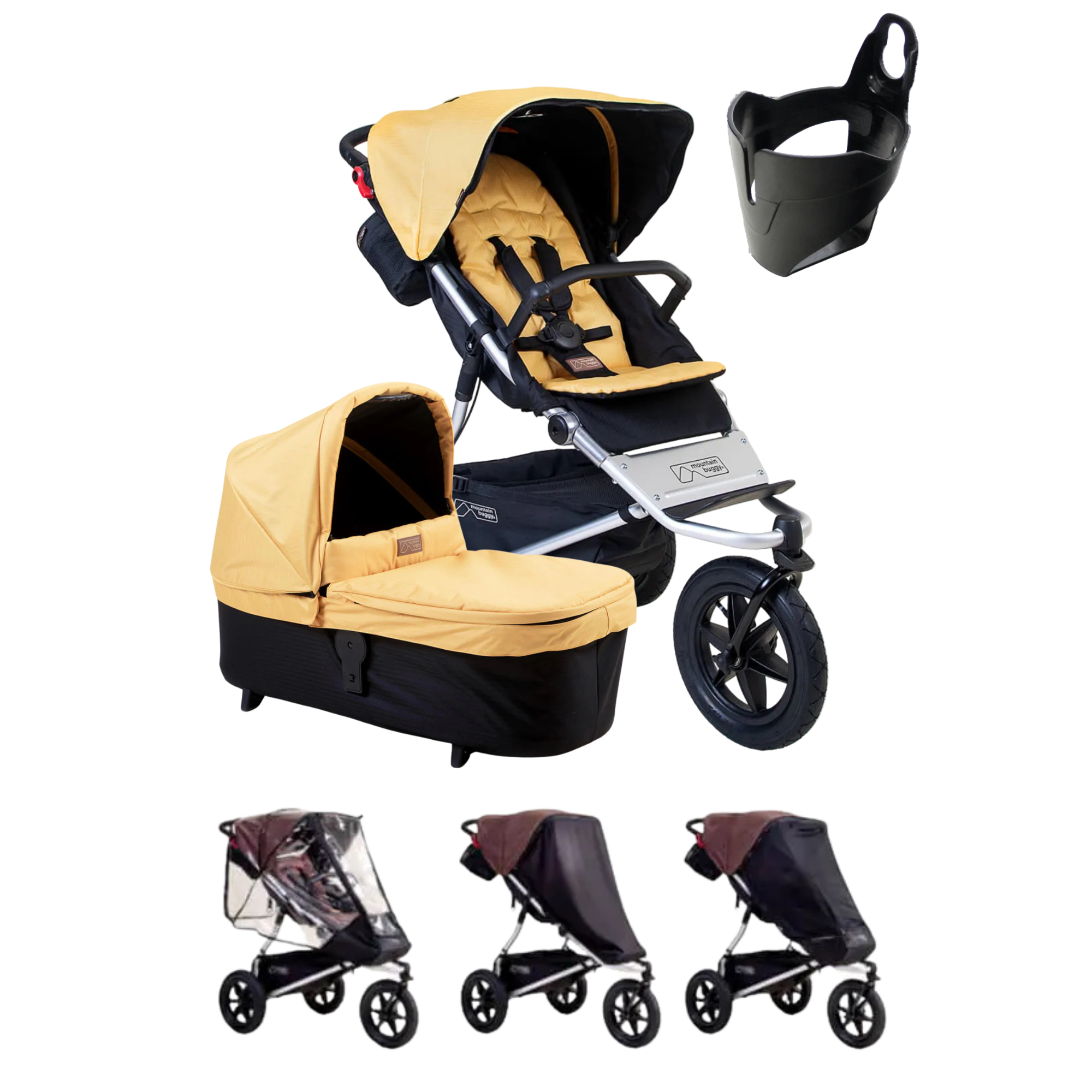 Mountain Buggy urban JUNGLE™ heritage carrycot plus™ bundle (6pc)