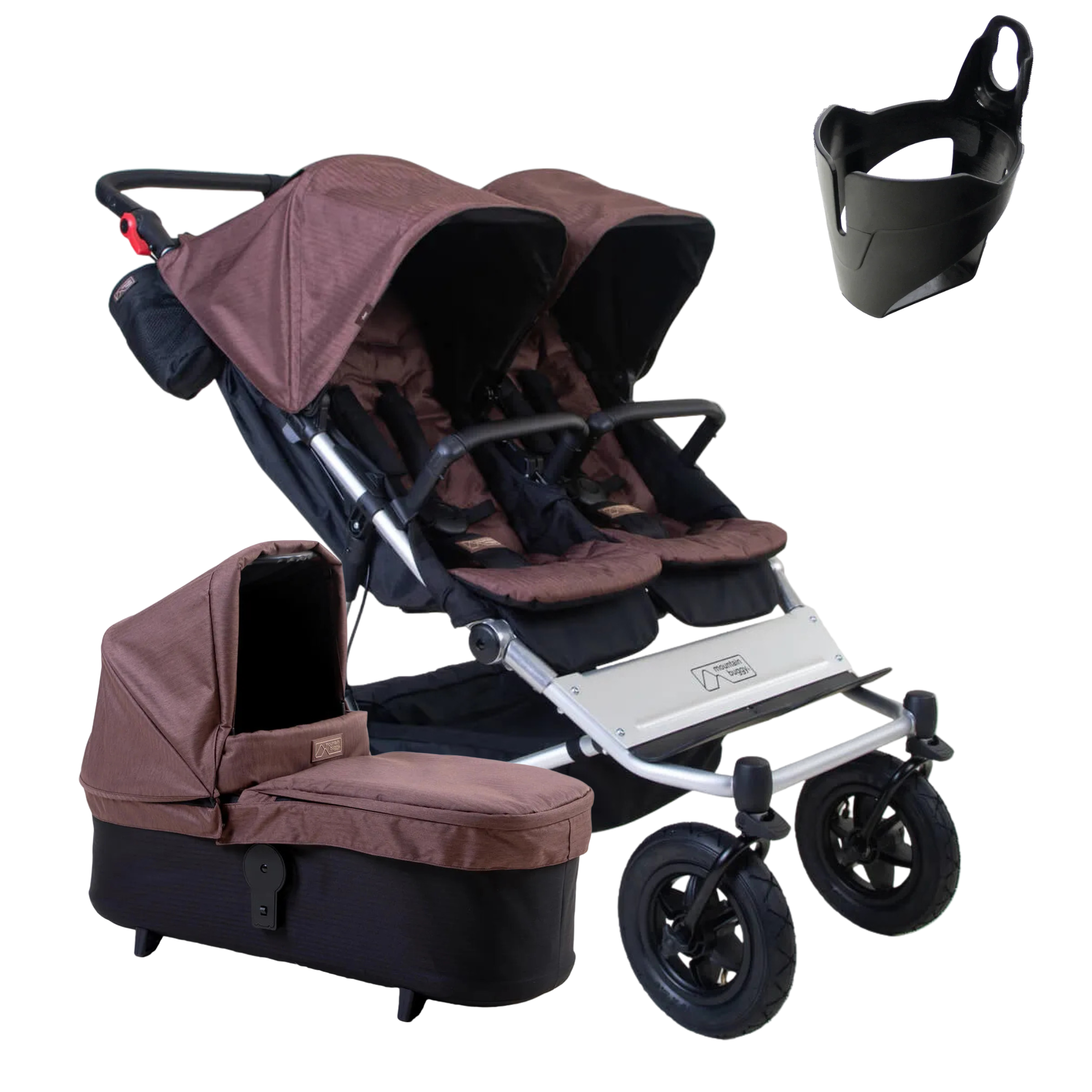 Mountain Buggy DUET V4 New Born Ready + Free Gift