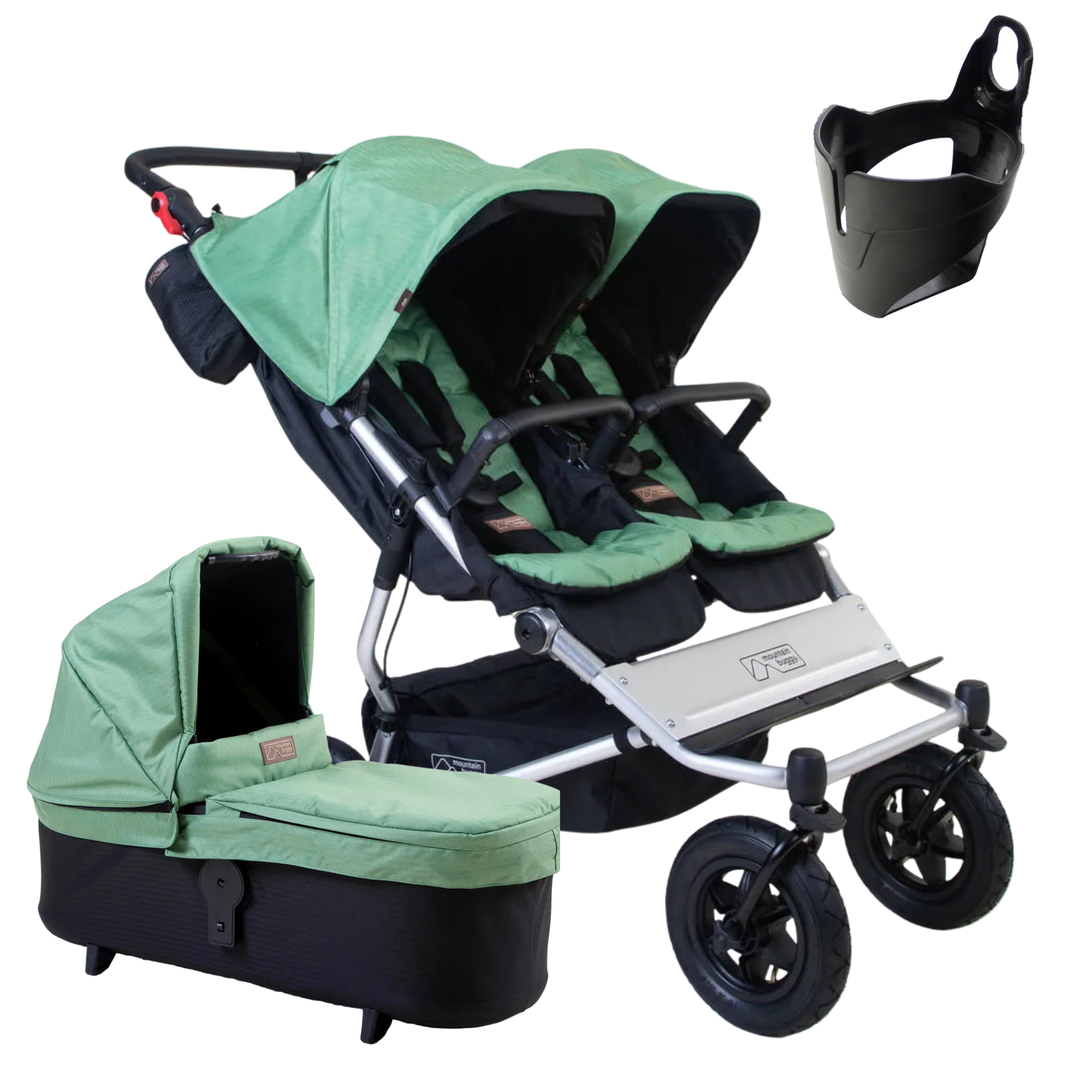 Mountain Buggy DUET V4 New Born Ready + Free Gift