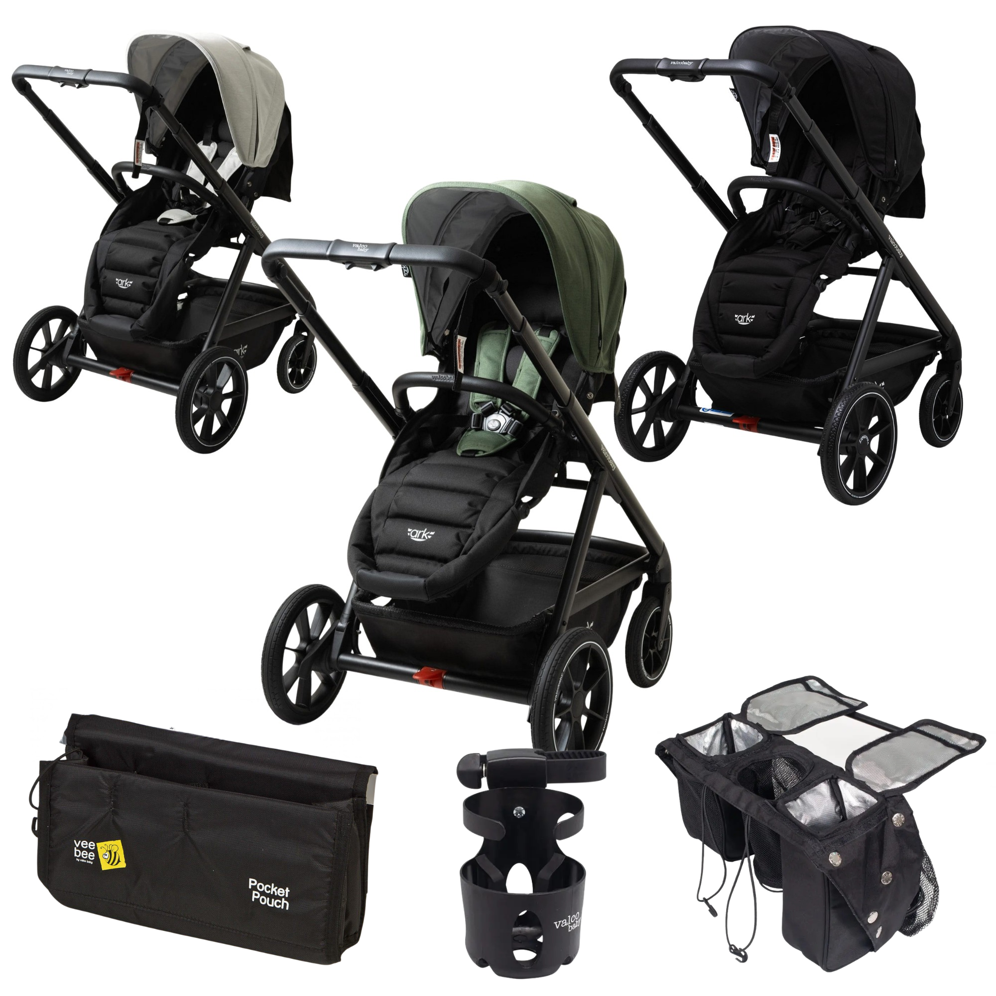 Valcobaby Ark Stroller  | FREE Accessories Worth $99