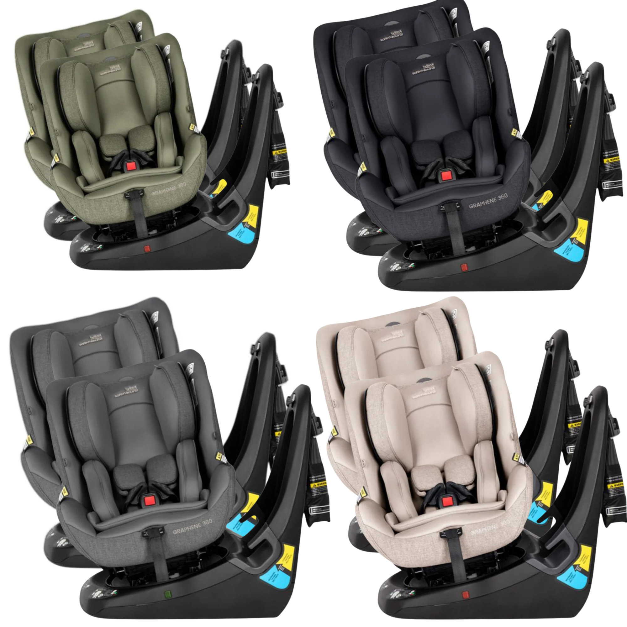 Britax Graphene 360 - STYLE | SAVERS 2 Pk  ETA 23 July