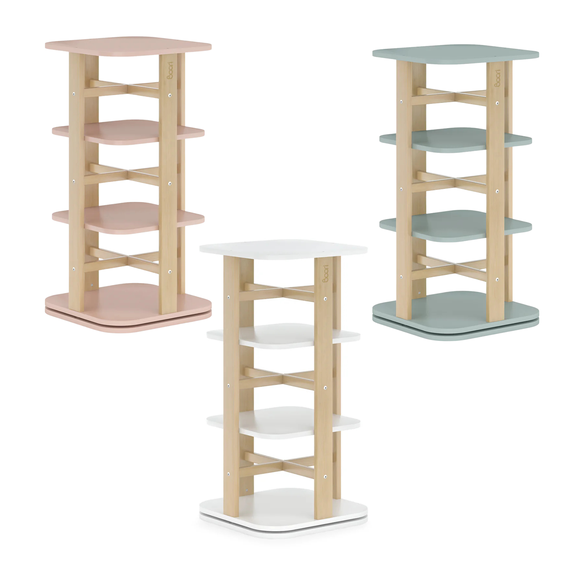 Boori Tidy Rotating Bookshelf
