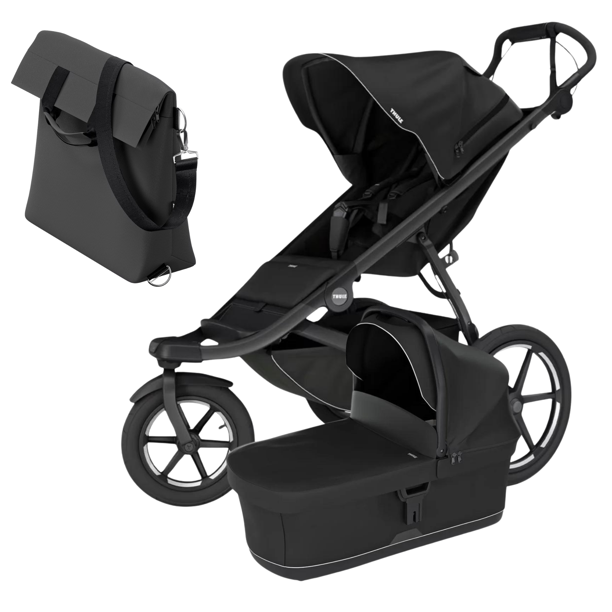 Thule Urban Glide 3 Stroller + Bassinet BLACK